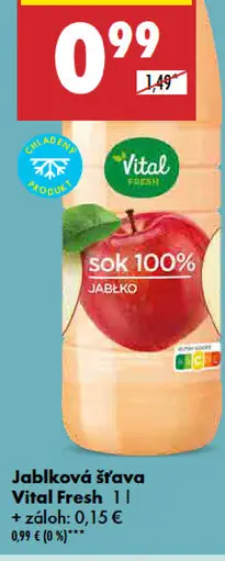 Vital Fresh Jablková šťava