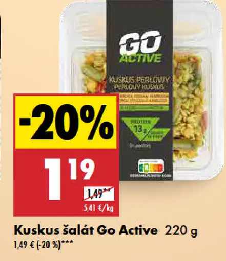 Kuskus šalát Go Active
