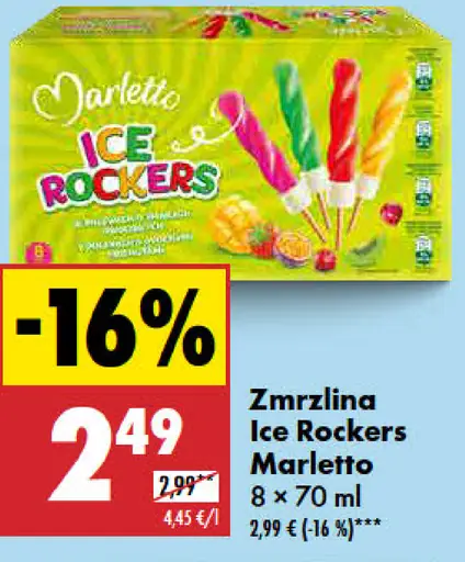 Marletto Zmrzlina Ice Rockers