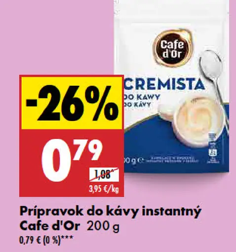 Cafe d’Or Prípravok do kávy instantný