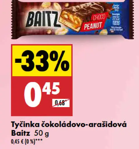 Baitz Tyčinka čokoládovo-arašidová