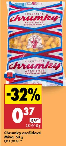 Chrumky arašidové