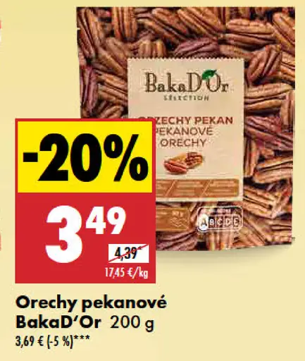 Orechy pekanové