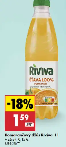 Riviva Pomarančový džús