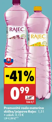 Rajec Pramenitá voda materina dúška