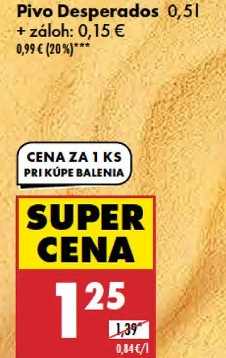 Desperados plechovka