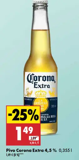 Corona Extra plechovka