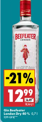 Beefeater gin
