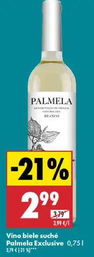 Palmela Exclusive Vino biele