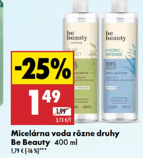 Be Beauty micelárna voda