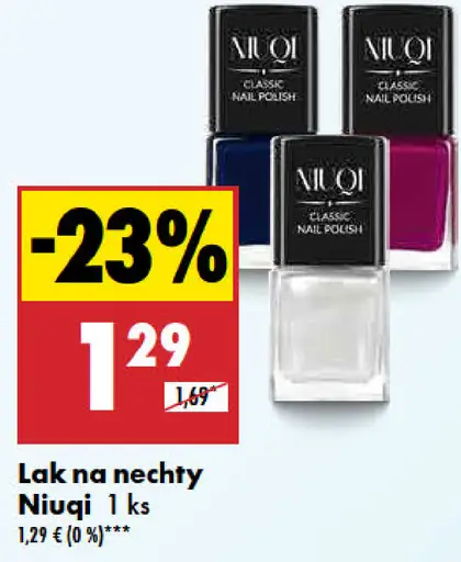 Lak na nechty Niuqi