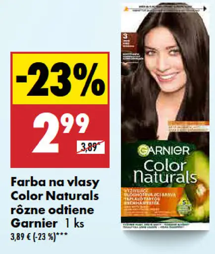 Farba na vlasy Color Naturals rôzne odtiene Garnier