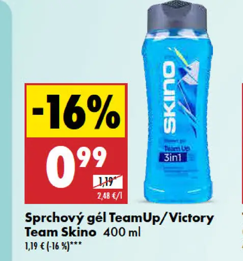 Skino sprchový gél TeamUp/Victory Team