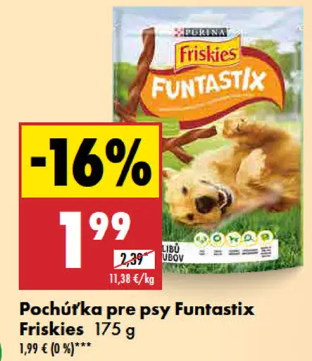 Friskies Funtastix krmivo pre psov
