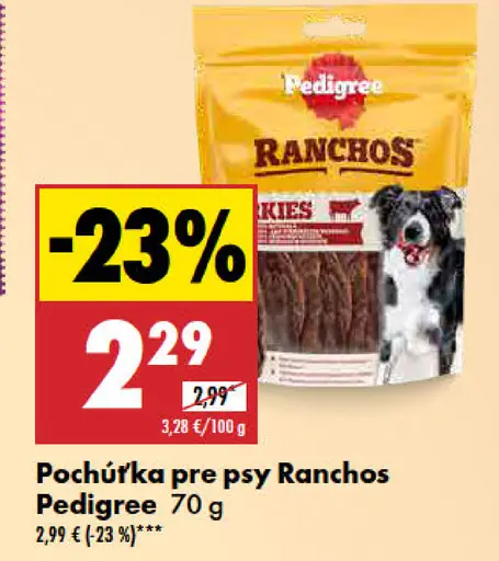 Pedigree Rancho Pochúťka pre psy