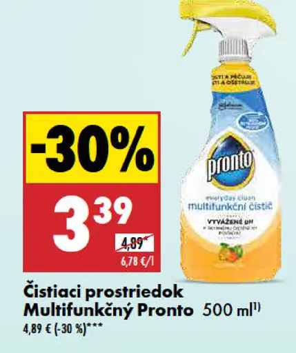 Pronto Čistiaci prostriedok Multifunkčný