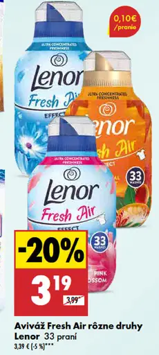 Lenor Fresh Air aviváž