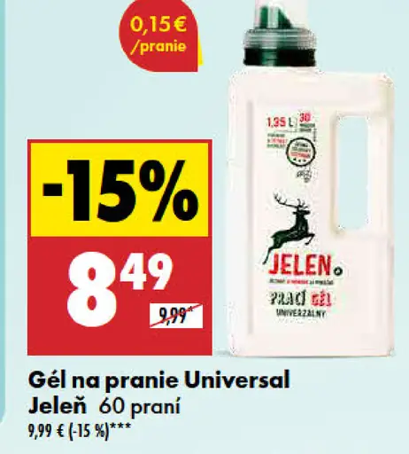 Jelen Gél na pranie universal