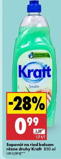 Kraft Saponát na riad Balzam