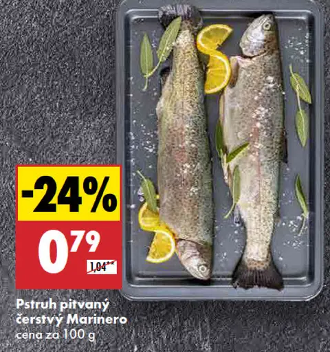 Marinero Pstruh pitvaný čerstvý