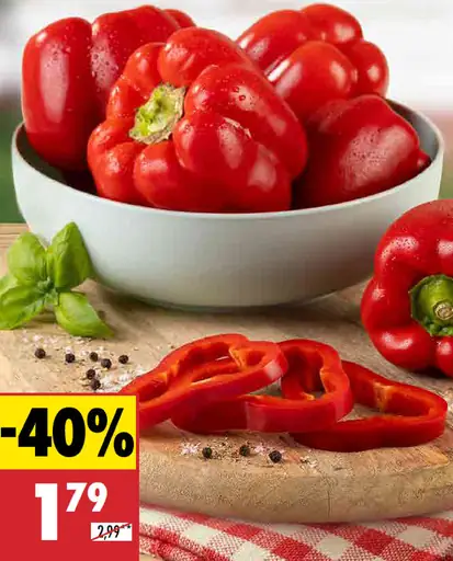 Paprika červená voľná