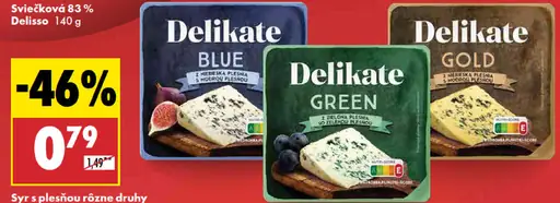 Delikate Syr s plesňou