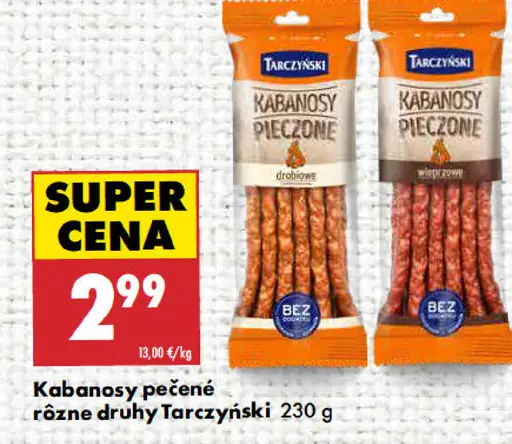 Tarczyński Kabanosy pečené