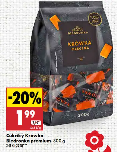 Cukríky Krówka Biedronka premium