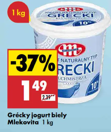 Mlekovita Grécky jogurt biely