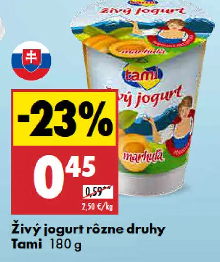 Tami Živý jogurt