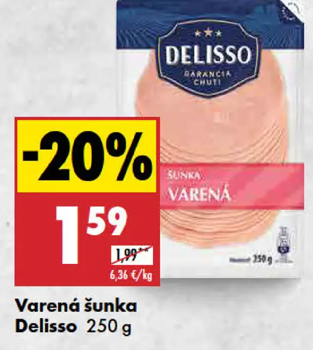 Delisso Varená šunka