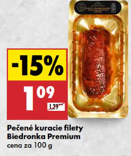 Pečené kuracie filety Biedronka Premium