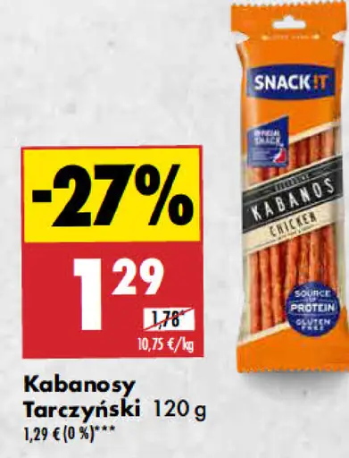 Kabanosy Tarczyński
