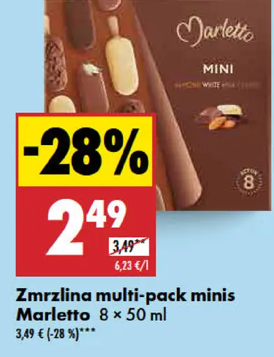 Marletto Zmrzlina multi-pack minis