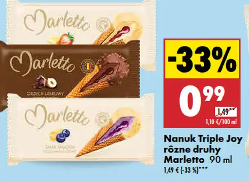 Marletto Nanuk Triple Joy