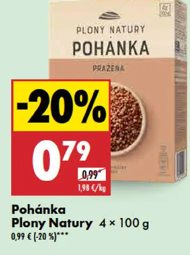 Plony Natury pohánka pražená