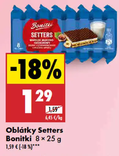 Bonitki Setters oblátky
