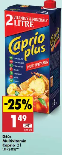Caprio džús multivitamín