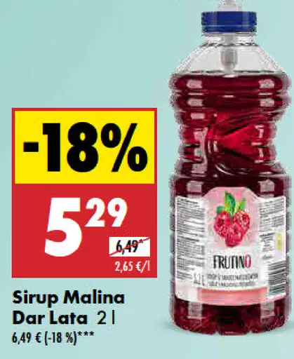 Dar Lata sirup malina