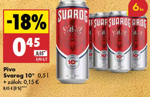 SvaroG 10° plechovka