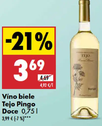 Tejo Pingo Doce Vino biele