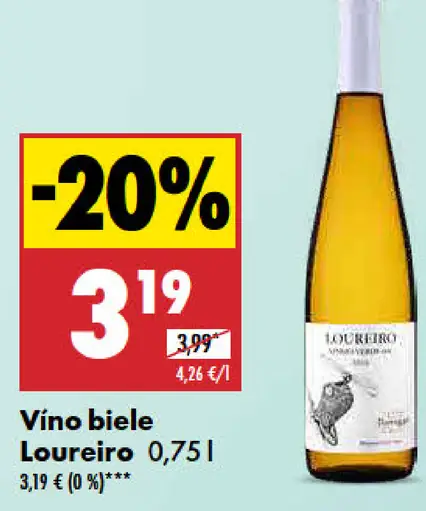Loureiro Vino biele