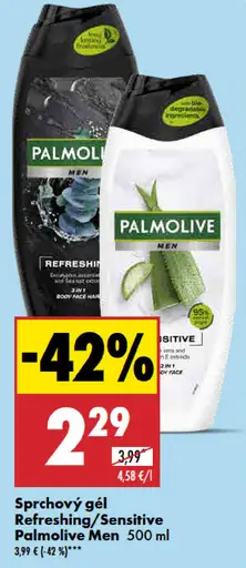 Palmolive Sprchový gél Refreshing/Sensitive Palmolive Men