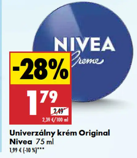 Nivea univerzálny krém Original