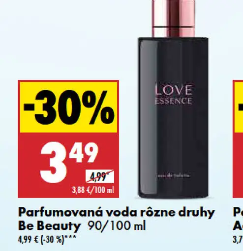Be Beauty Parfumovaná voda rôzne druhy