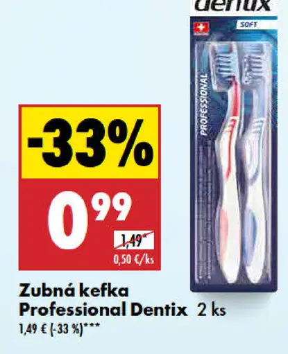 Dentix Zubná kefka Professional
