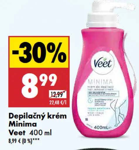 Veet Minima depilačný krém