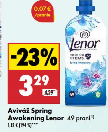 Lenor Aviváž 49 Spring Awakening