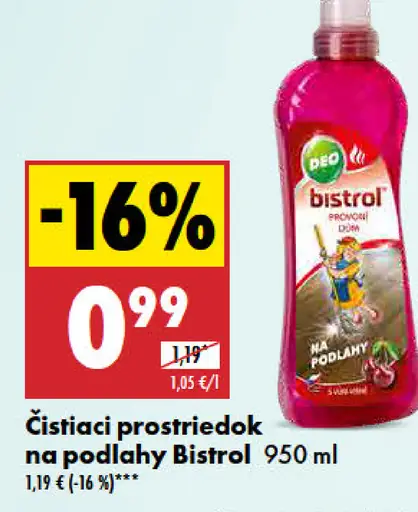 Bistrol Čistič na podlahy