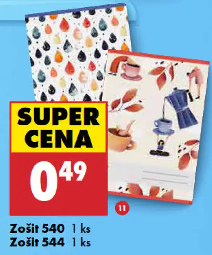 Zošit 540, 544